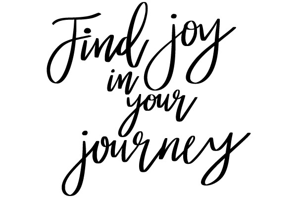 Find Joy in Your Journey