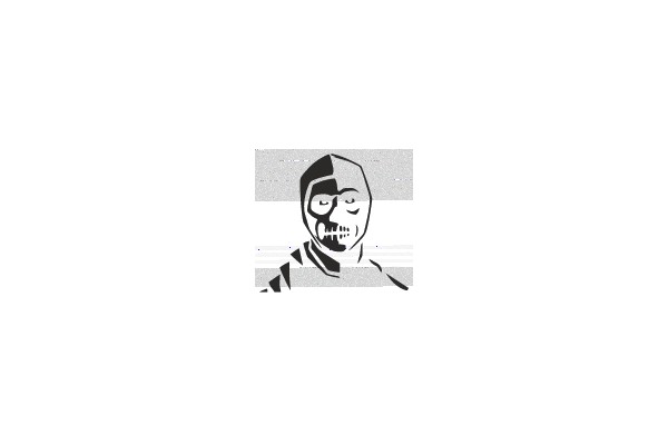 Untitled Hooded Figure