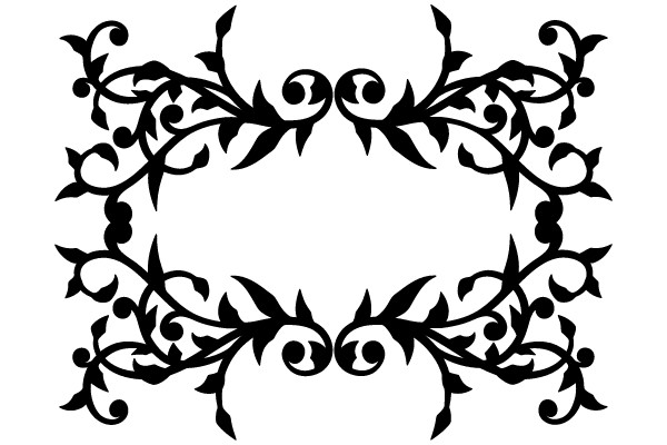 Elegant Vintage Ornament Frame