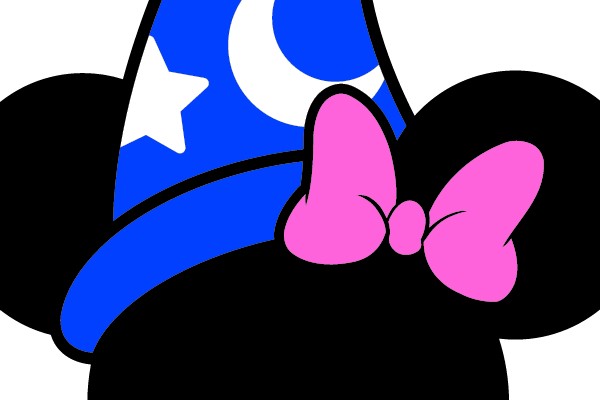 Mickey Mouse with a Magical Hat