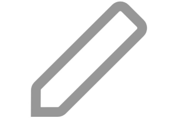Simplistic Gray Icon on White Background