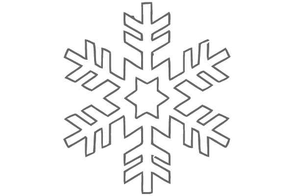 Snowflake Outline
