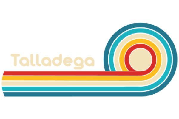 Vibrant Logo for Talladega: A Colorful Journey