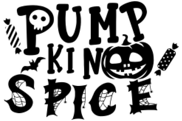 Pumpkin Spice: A Halloween-themed graphic design with a playful twist on the popular fall beverage.