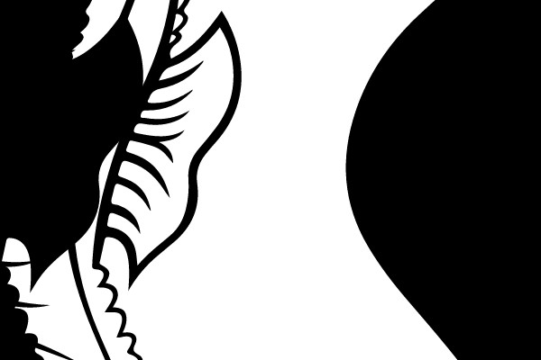 Seahorse Silhouette and Outline