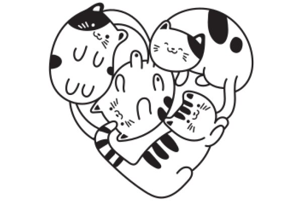 A Whimsical Tale of Feline Friendship