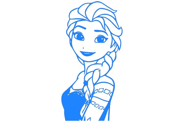 Frozen Character Illustration