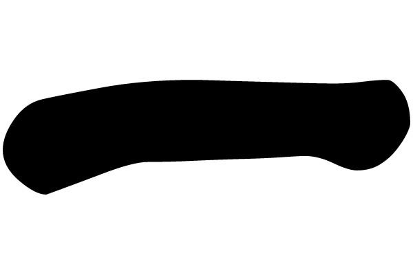 Black Abstract Line