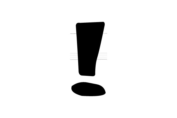 Exclamation Mark Silhouette