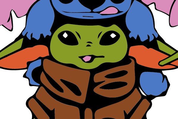 Stitch and Baby Yoda: A Galaxy of Friendship