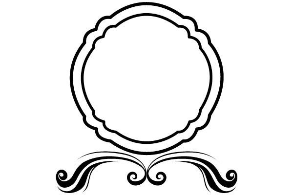 Classic Ornate Frame Design: An Elegant Vintage Flourish