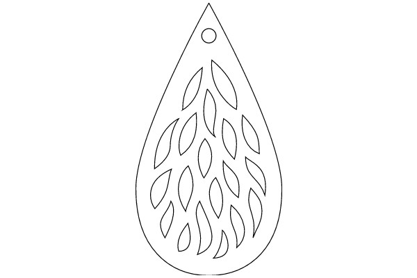 Stylized Flower Design: A Simplistic and Elegant Artwork