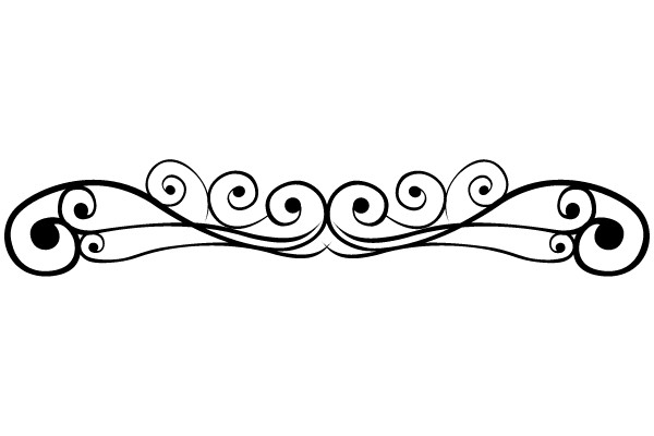 Classic Flourishes: An Elegant Border Design for Your Projects