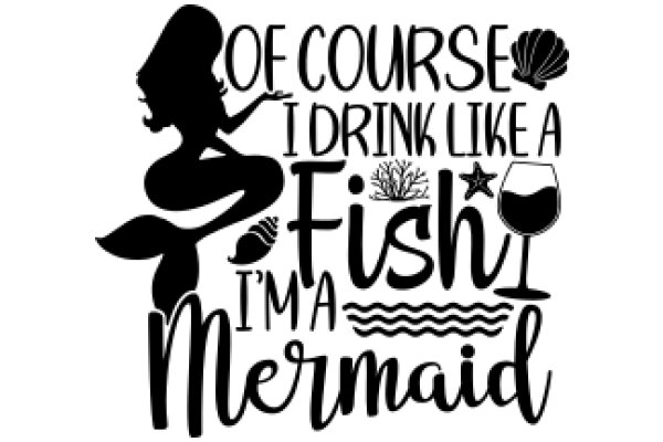 Of Course I Drink Like a Fish, I'm a Mermaid