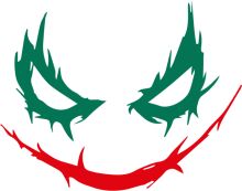 The Joker's Smirk: A Graphic Design