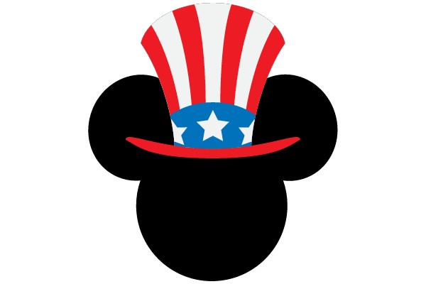 Mickey Mouse with Patriotic Hat
