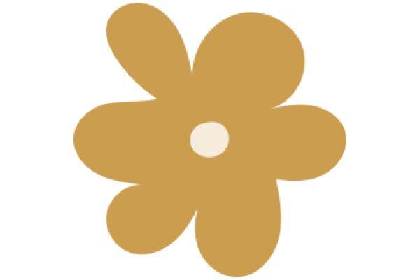 A Simple, Flat Design of a Flower