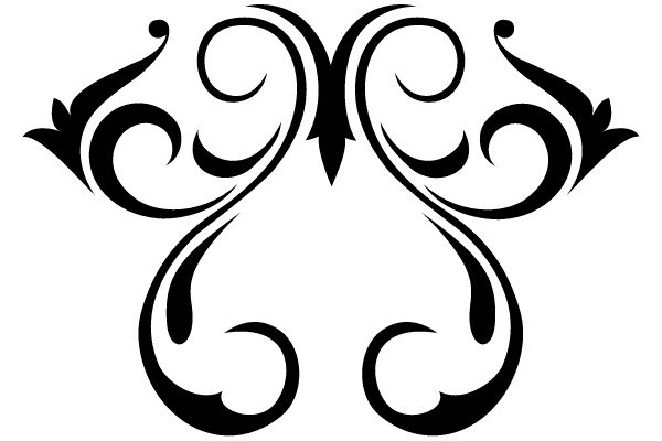 Ornate Flourish: A Timeless Vintage Frame Design