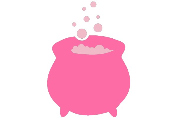 A Whimsical Pink Bubble Bath