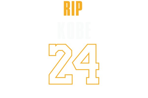 A Tribute to Kobe Bryant: The Number 24 in Yellow