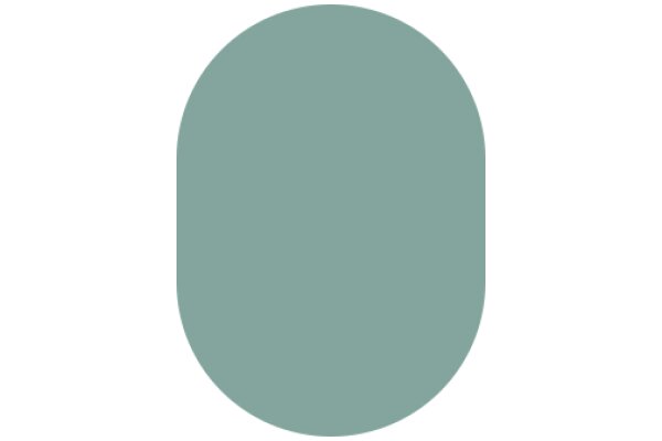 A Solid Circle of Calming Light Blue
