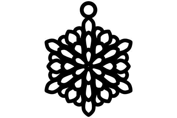 Stylized Floral Pattern in