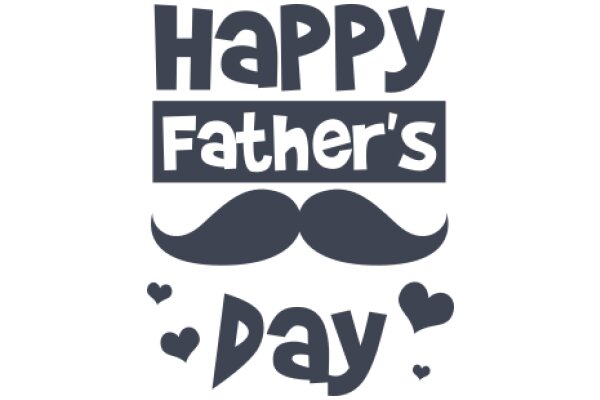 Happy Father's Day: A Graphic Design Celebrating the Special Bond Between Fathers and Their Children