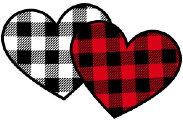 A Pair of Hearts: A Graphic Design Illustration