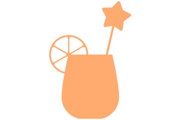 A Whimsical Scene of a Star and a Wheel