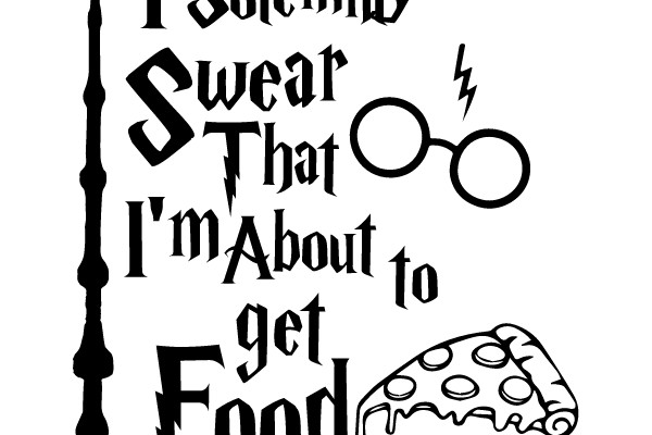 I Solemnly Swear That I'm About to Get Food