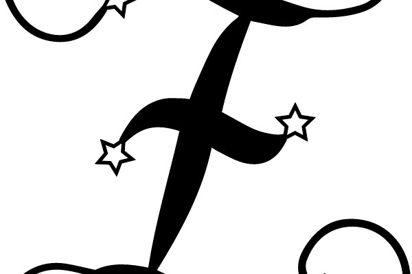 Elegant Starry Script Font