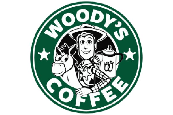 Woody's Coffee: A Toy Story-Inspired Logo
