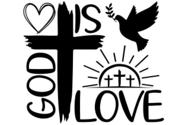Emblem of Faith: A Graphic Representation of Christian Symbols and Affirmations