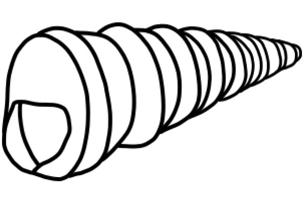 A Line of Curved Shapes