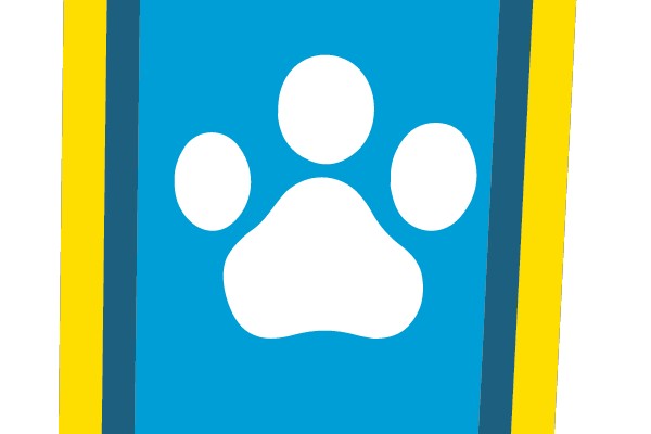 Paw Print Badge