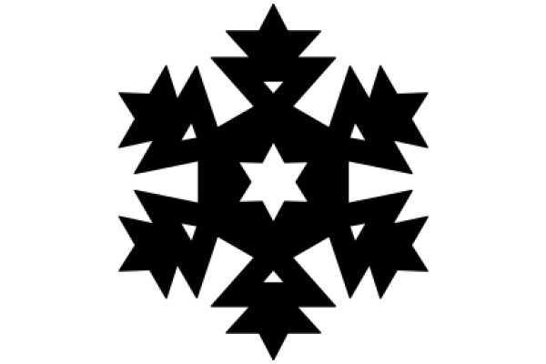 Stylized Star Pattern in