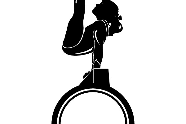 Gymnast on the Rings