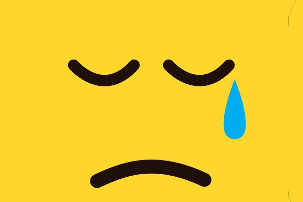 Crying LEGO Face