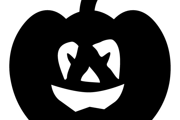 Halloween Jack-O'-Lantern Silhouette