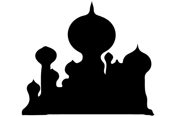 Silhouette of a Mosque