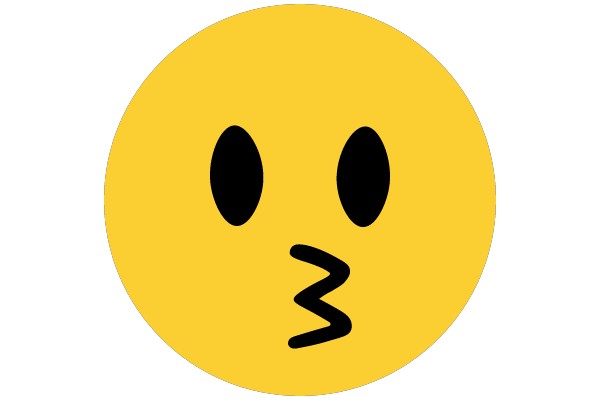 Kissing Face with Blushing Cheeks