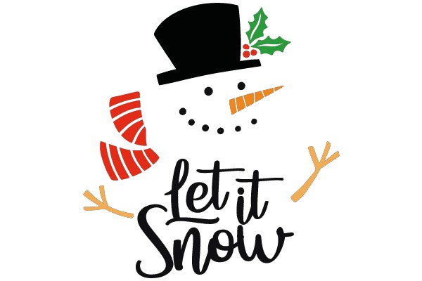 Let It Snow Snowman