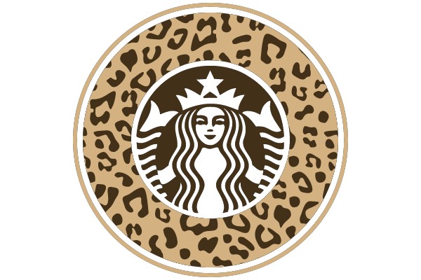 Starbucks Leopard Print Logo