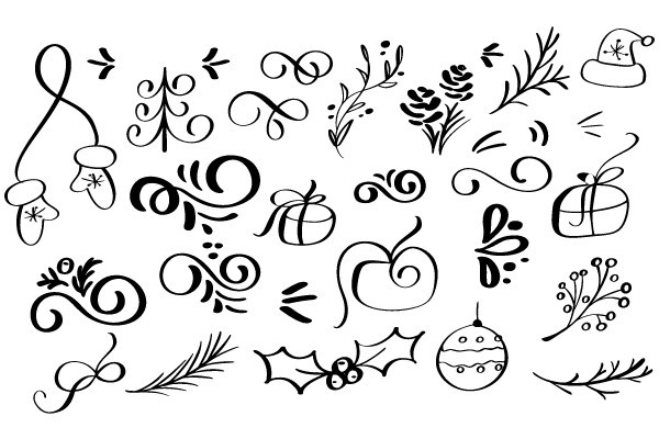 Holiday Ornament and Script Collection