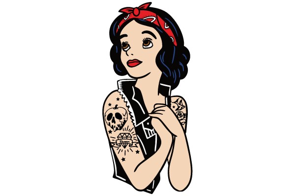 Rockin' Retro Style: The Tattooed Beauty