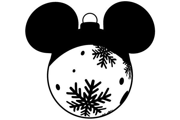 Snowflake Mickey Mouse Ornament