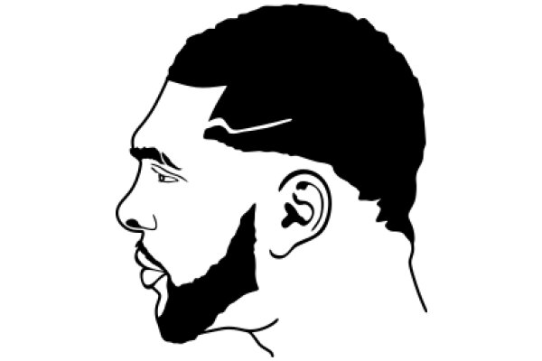 Portrait of a Man with a Beard and Earring