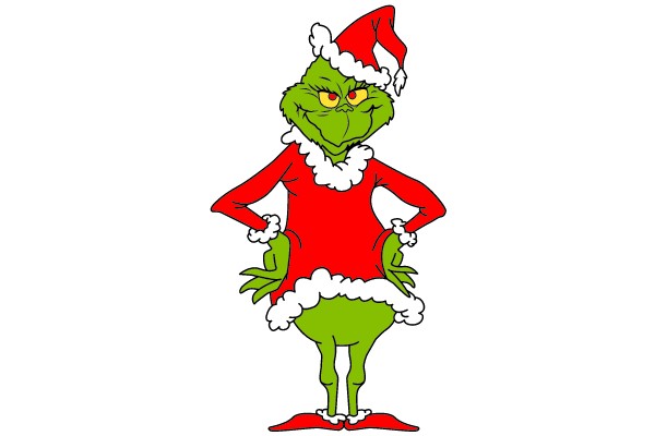 Grinch in Christmas Getup