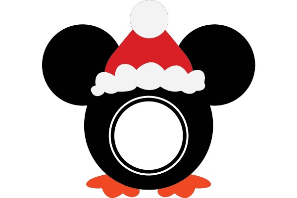 Mickey Mouse Christmas Hat Icon