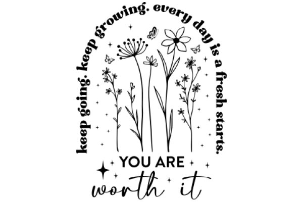 Embrace Growth: A Daily Affirmation Poster